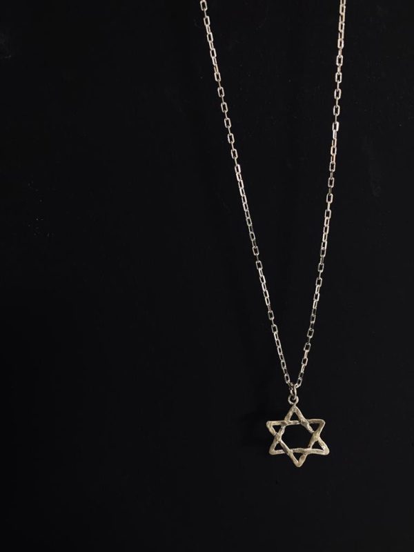 ⁦שרשרת מגן דוד גדולה⁩ – תמונה ⁦3⁩