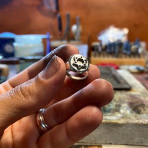 טבעת חותם מגן דוד